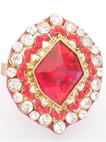 Kundan Finger Ring